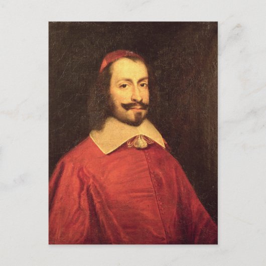 Kardinal Jules Mazarin Postkarte (Vorderseite)