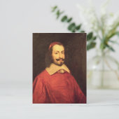 Kardinal Jules Mazarin Postkarte (Stehend Vorderseite)