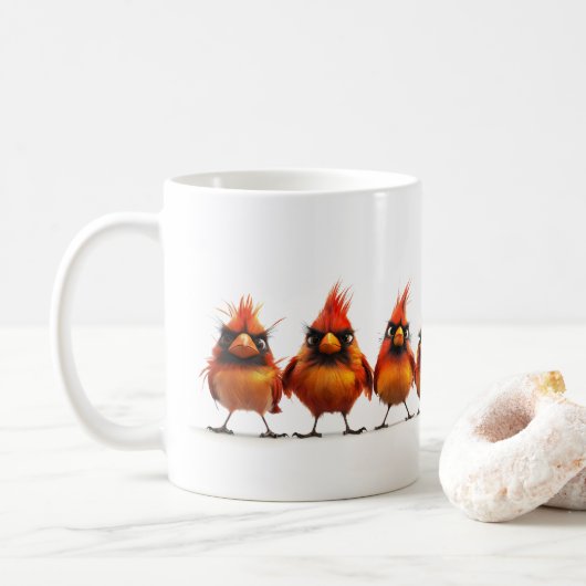 Kardinal Kaffeetasse (Mit Donut)