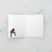 Kardinal-Karte Dankeskarte (Innenseite)