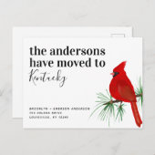 Kardinal Kentucky Moving Ankündigung (Vorne/Hinten)