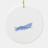 Kardinal Keramik Weihnachtsschmuck (Hinten)