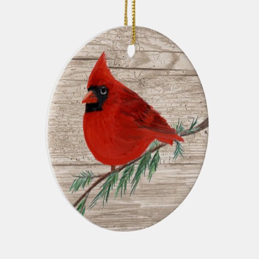 Kardinal Keramikornament (Rechts)