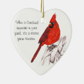 Kardinal Keramikornament (Rechts)