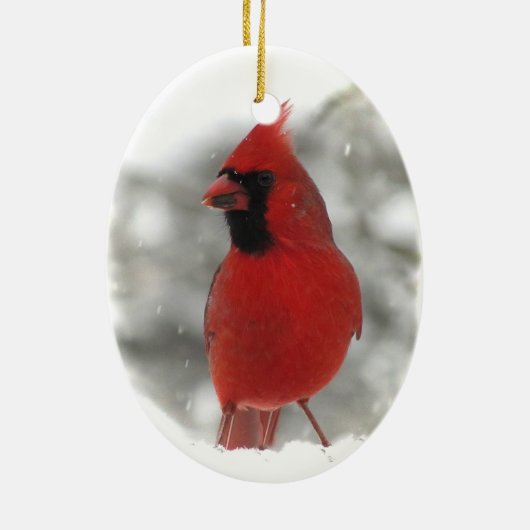 Kardinal Keramikornament (Hinten)