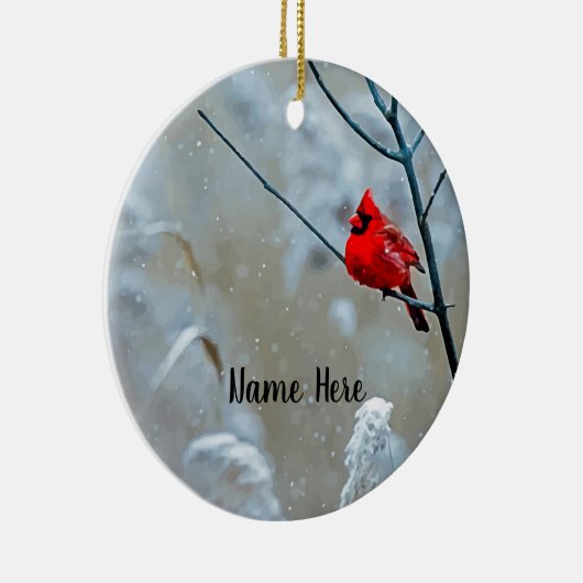 Kardinal Keramikornament (Rechts)