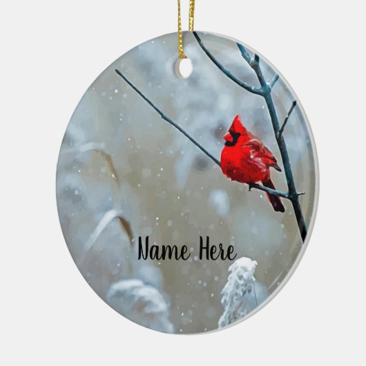 Kardinal Keramikornament (Links)