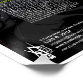 Kardinal Kreuz des Kosmos Poster (Ecke)