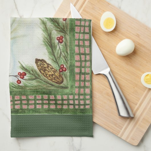 Kardinal Küchentuch (Viertel Falte)