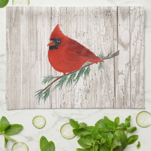 Kardinal Küchentuch (Gefaltet)
