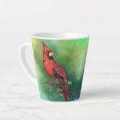 Kardinal Latte Tasse (Linke Ecke)