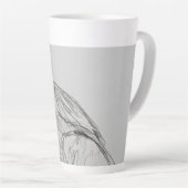 Kardinal Latte Tasse (Rechte Ecke)