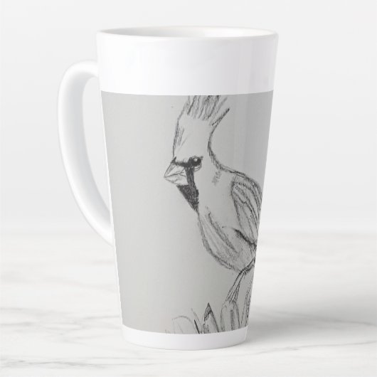 Kardinal Latte Tasse (Linke Ecke)