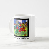 Kardinal Law Funny Law Cartoon Geschenke & Collect Kaffeetasse (Vorderseite Links)