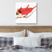 Kardinal Leinwanddruck (Insitu (Schlafzimmer))