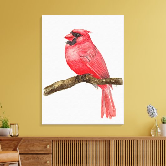 Kardinal Leinwanddruck (Insitu (Wohnzimmer))