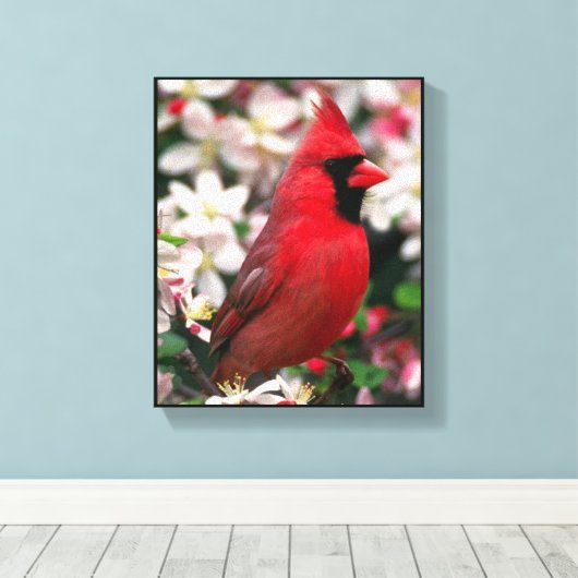 Kardinal Leinwanddruck (Insitu (Holzboden))