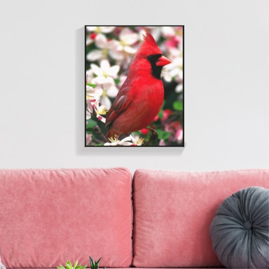 Kardinal Leinwanddruck (Insitu (Wohnzimmer))