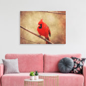 Kardinal Leinwanddruck (Insitu (Wohnzimmer))