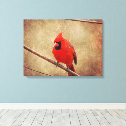 Kardinal Leinwanddruck (Insitu (Holzboden))