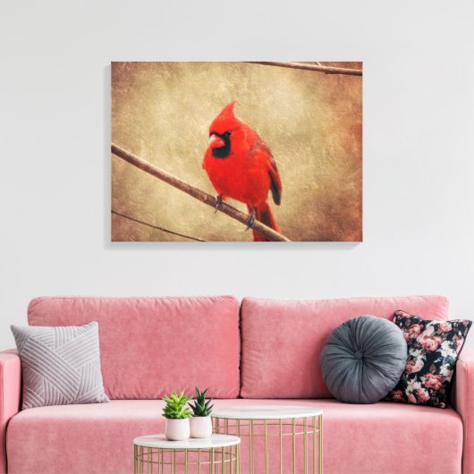 Kardinal Leinwanddruck (Insitu (Wohnzimmer))