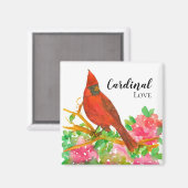 Kardinal Liebe Rosa Rhododendron Blume Magnet (Vorderseite/Rückseite)