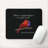 Kardinal Lila Multifunktionsleisten-Überdosierung- Mousepad (Mit Mouse)