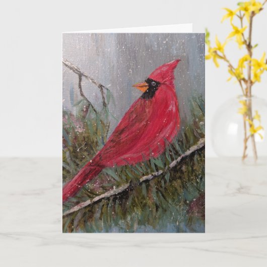 Kardinal Magie Karte (Gelbe Blume)