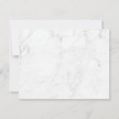 Kardinal Marble Beerdigung Memorial Vielen Dank Dankeskarte (Rückseite)