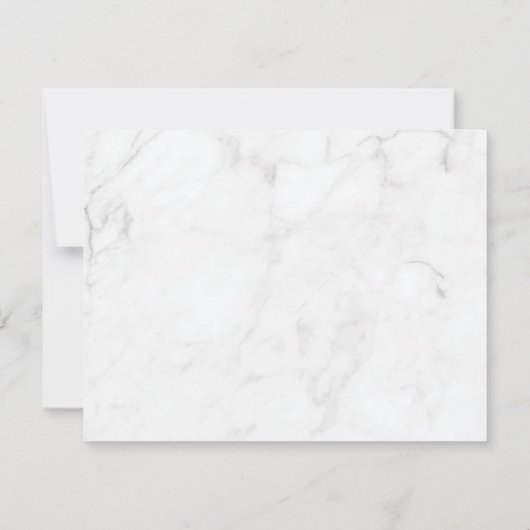 Kardinal Marble Beerdigung Memorial Vielen Dank Dankeskarte (Rückseite)