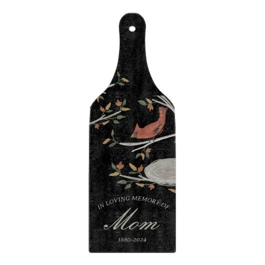 Kardinal-Memorial Schneidebrett (Vorderseite)