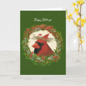 Kardinal mit Tourismuskarte Karte (Gelbe Blume)