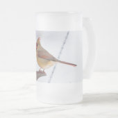 Kardinal mittags Zeit Mattierte Tasse (VorderseiteRechts)
