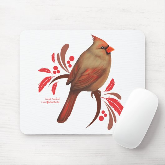 Kardinal Mousepad (Mit Mouse)