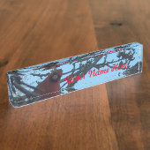 Kardinal Namensplakette (Seite)