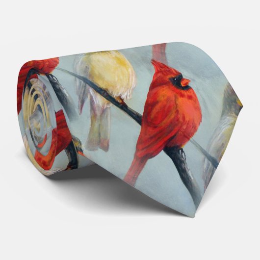 Kardinal Neck Tie Krawatte (Gerollt)