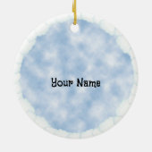 Kardinal Nest-Ornament Keramik Ornament (Hinten)