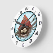 Kardinal Nest Uhr (Winkel)