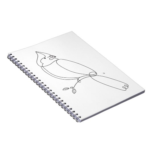 Kardinal Notizblock (Rechte Seite)