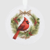 Kardinal Ornament (Rückseite)