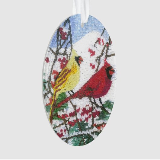 Kardinal Ornament (Vorderseite)