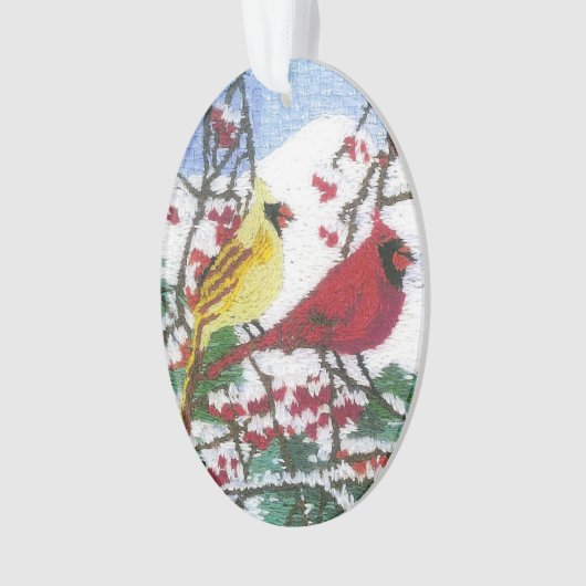 Kardinal Ornament (Vorderseite)