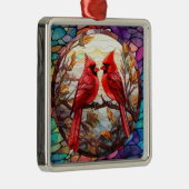 Kardinal Ornament Aus Metall (Rechts)