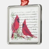 Kardinal Ornament Aus Metall (Links)