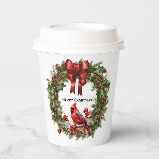 Kardinal Pappbecher (Vorderseite)