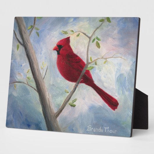 Kardinal Plaque Fotoplatte (Seite)