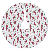 Kardinal Polyester Weihnachtsbaumdecke (Vorderseite)