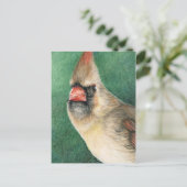 Kardinal Postkarte (Stehend Vorderseite)