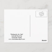 Kardinal Postkarte (Rückseite)