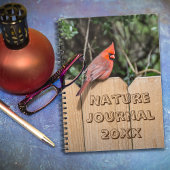 Kardinal (Red Bird) Journal-Notebook Notizblock